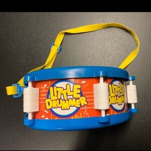 Vintage Kids Little Drummer Push Button Musical Toy